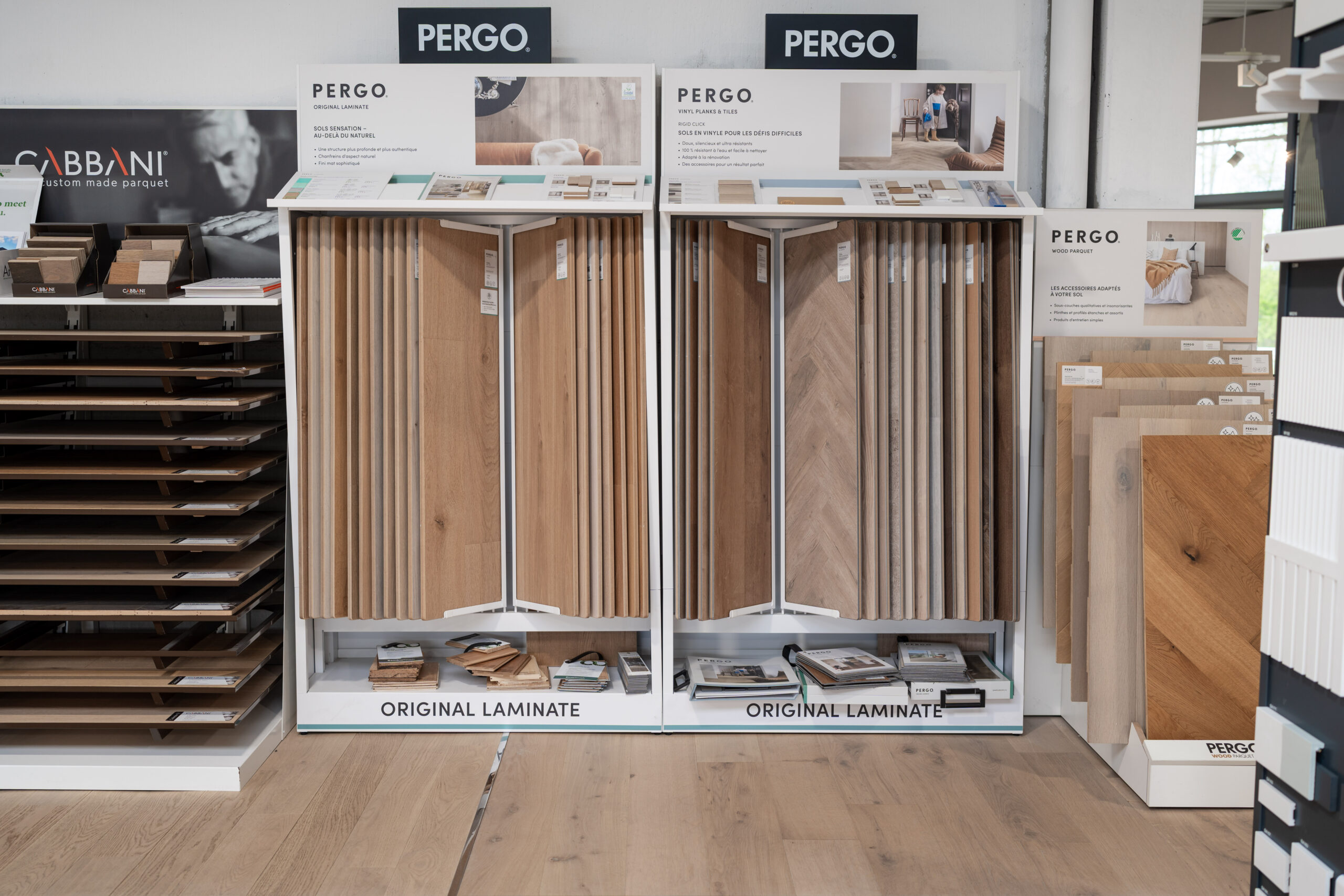 Le parquet et les sols stratifiés, c&rsquo;est par ici.